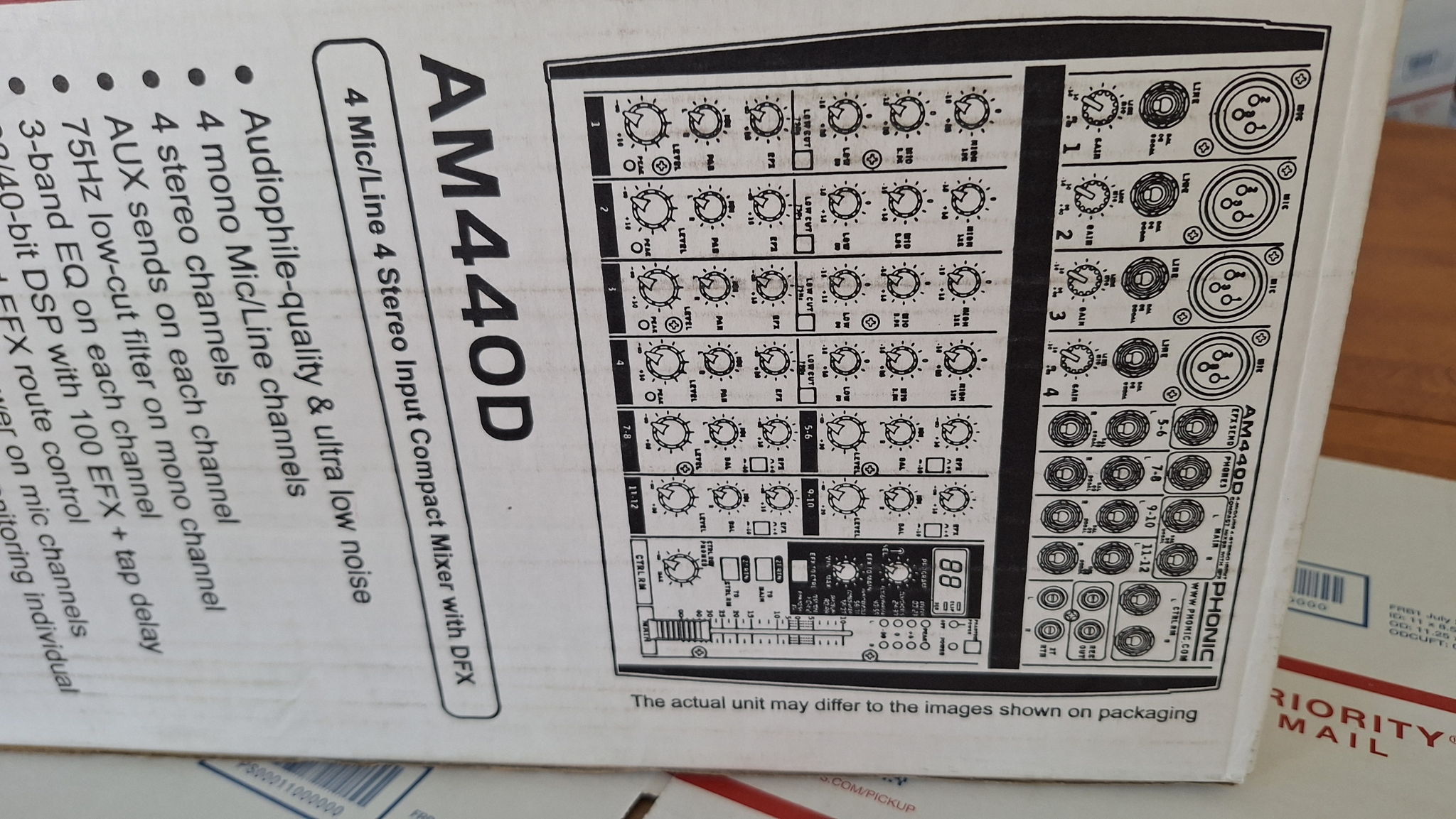 Phonic AM440D Audiophile Quality Ultra Low Noise Mixer ... 4