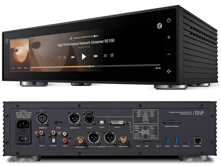 HiFi Rose RS150B HIGH PERFORMANCE STREAME... For Sale Audiogon