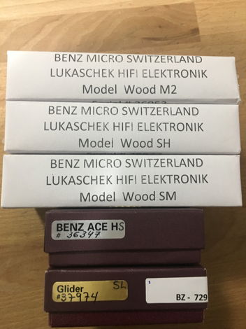 Benz Micro Wood SM or SH MC Cartridge With Warranty 50%...