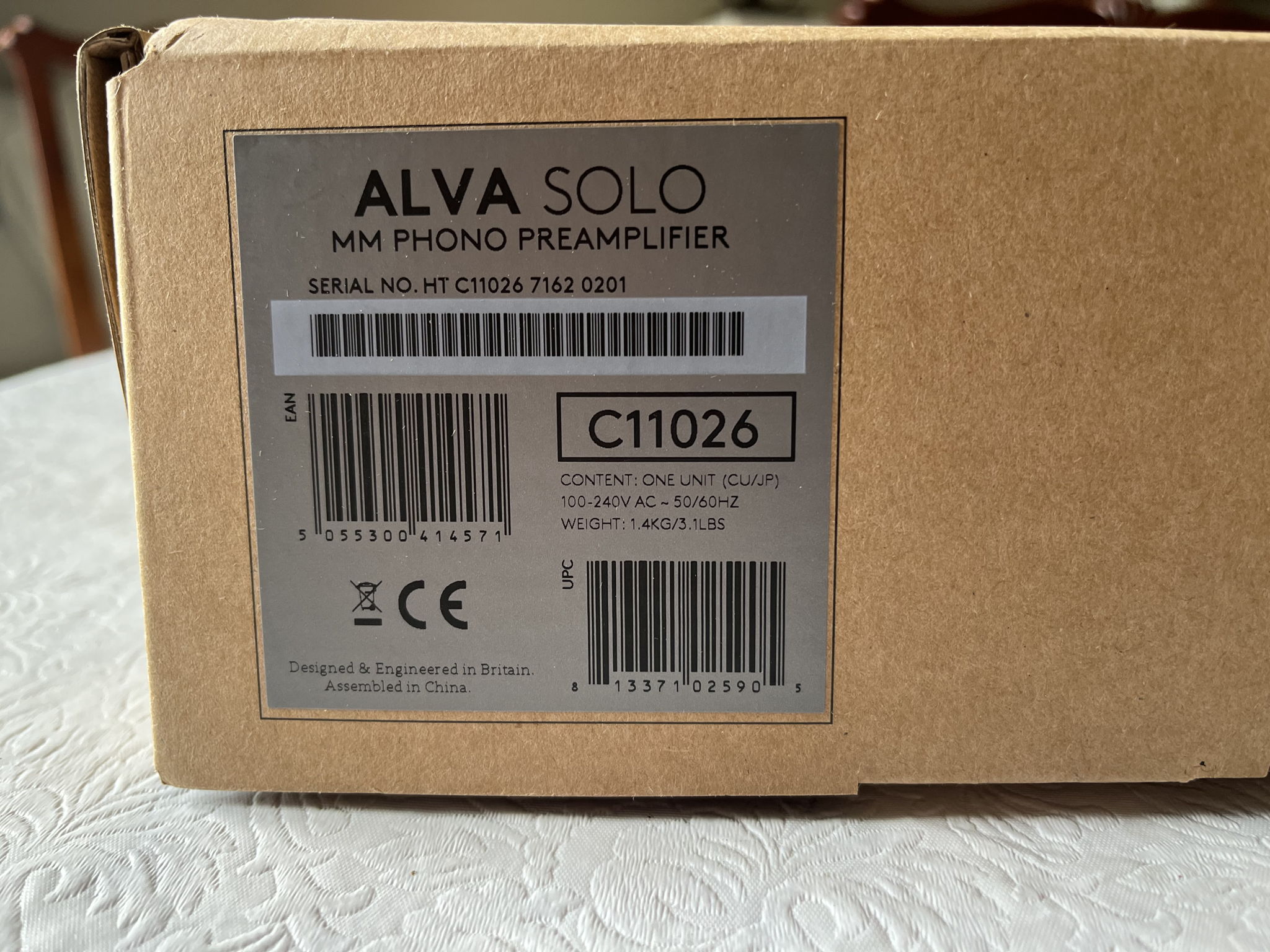 Cambridge Audio ALVA SOLO MM PHONO PREAMP 5