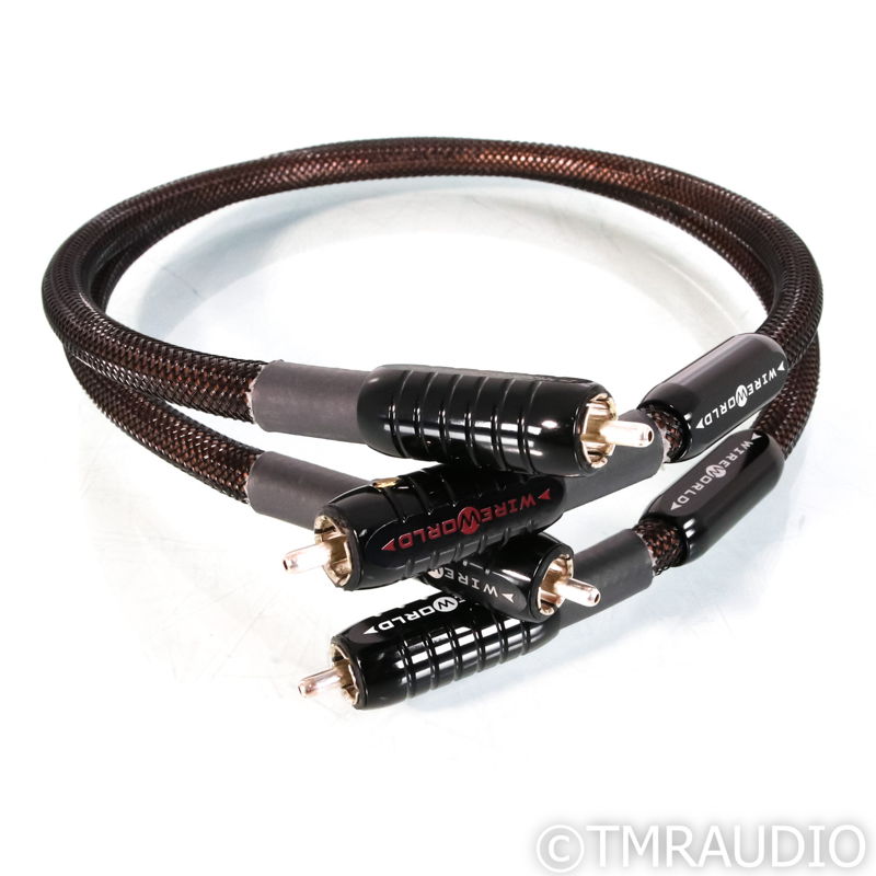 WireWorld Eclipse 7 RCA Cables; 0.5m Pair  For Sale