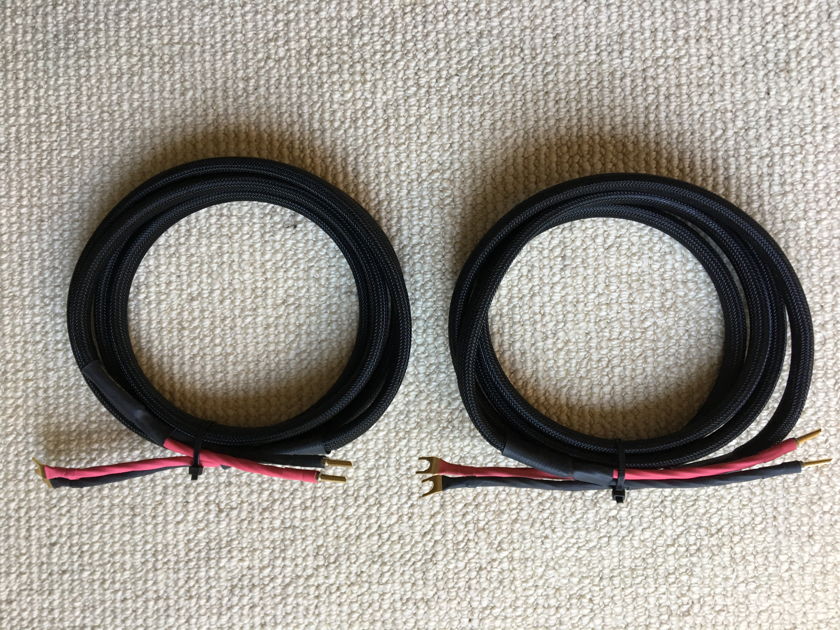 Signal Cable Analog Two Speaker Cables (9 Foot Pair)