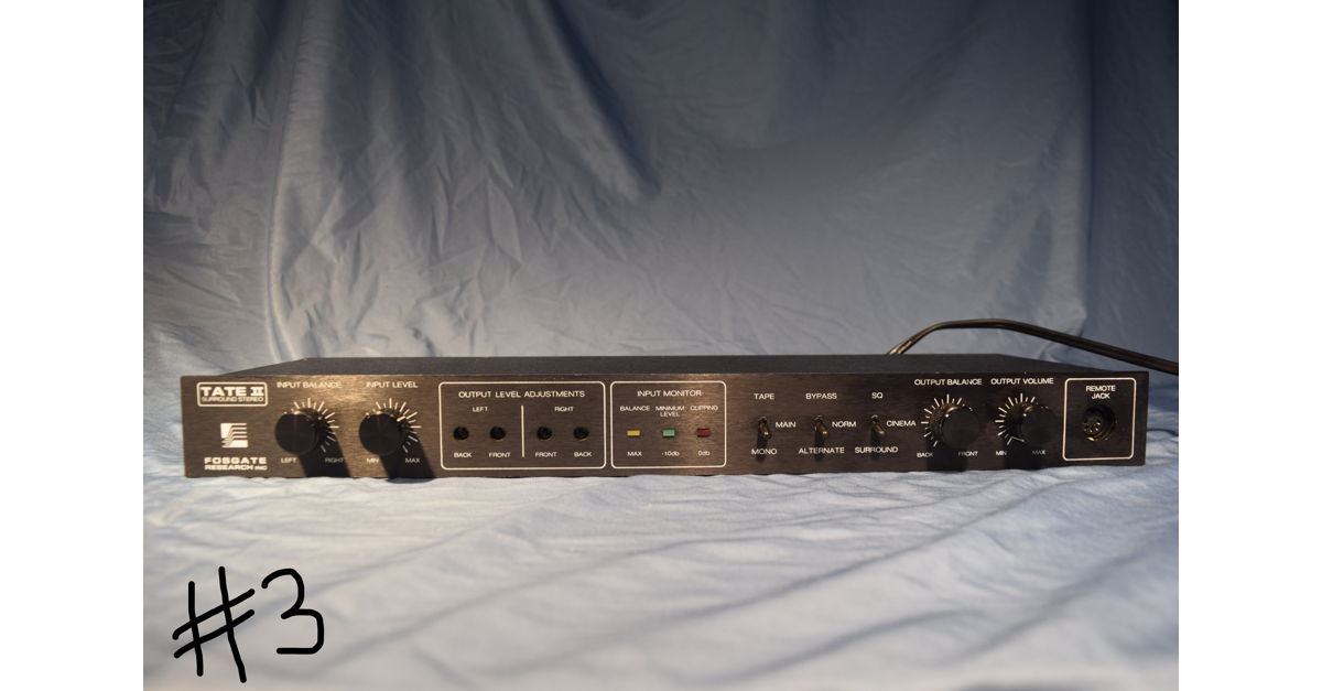 TATE ll SQ Decoder 101A For Sale | Audiogon