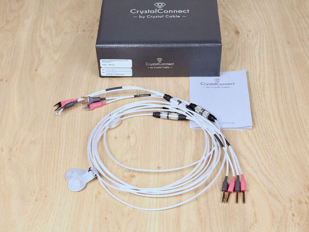 Crystal Cable Reference Diamond highend audio speaker c...