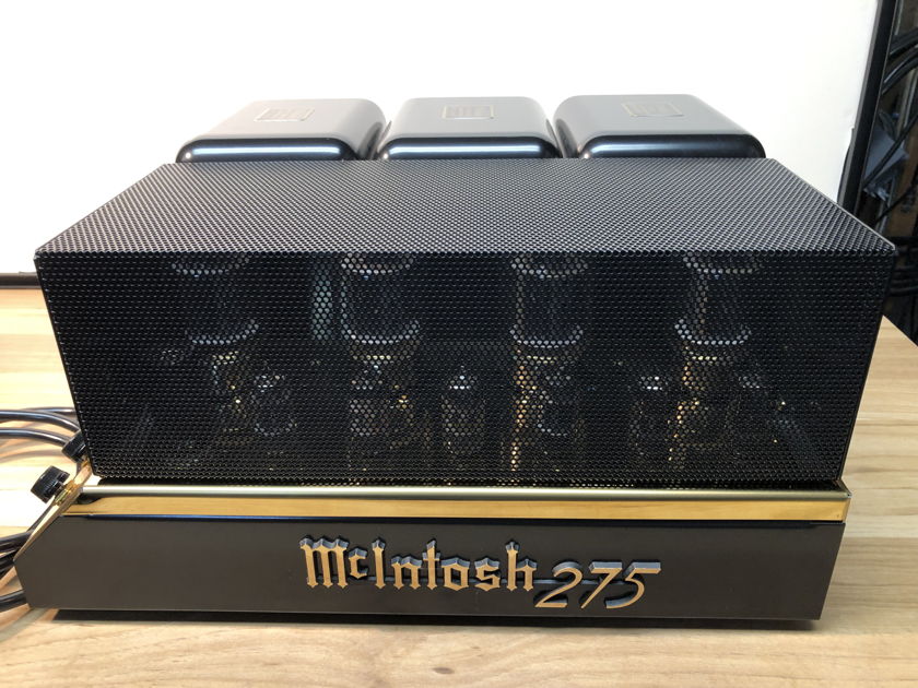 McIntosh  275 GOLD Edition  PERFECT 12AX7 KT88 6550 Anniversary Issue Amplifier