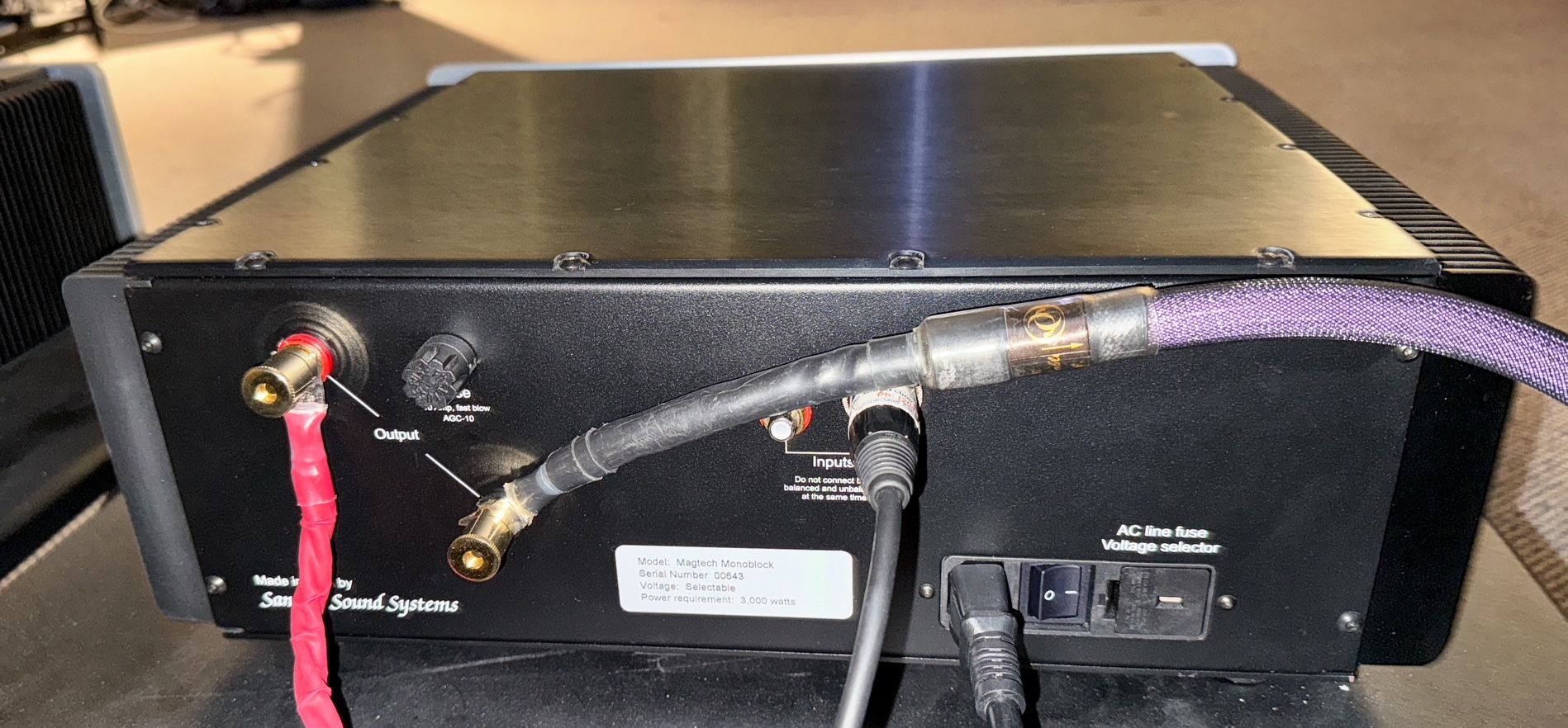 Sanders Sound Systems Magtech mono 4