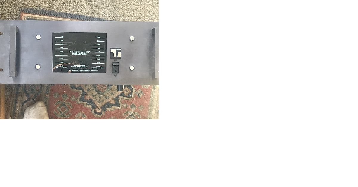 Threshold 400A For Sale Audiogon