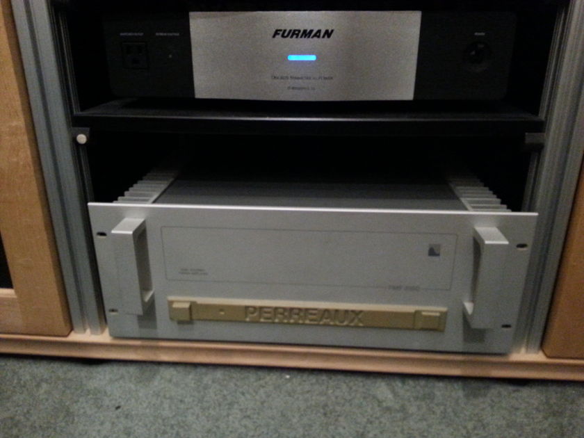 Perreaux PMF-3150 , it is rated at   315 watts/channel, from a smoke free home, great condition