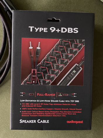 AudioQuest Type 9+DBS Speaker Cable