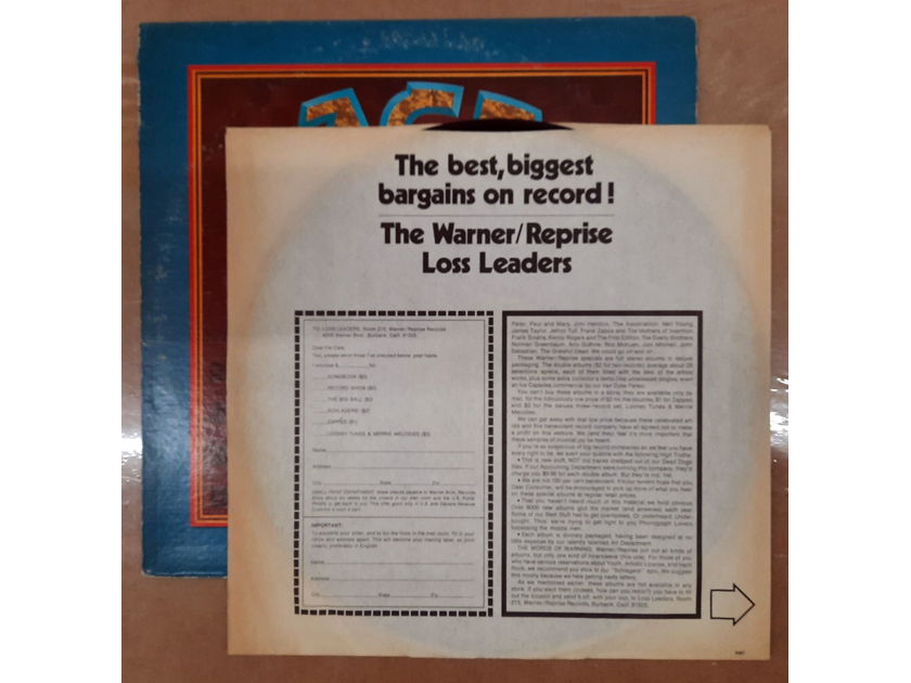 Bob Weir – Ace 1972 VG+ ORIGINAL VINYL LP Warner Bros. Records BS 2627