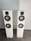 Gauder Akustik Vescova speakers in white 10