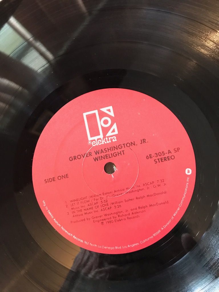 Grover Washington Jr. Winelight Lp 1980 Vinyl Original ... 2