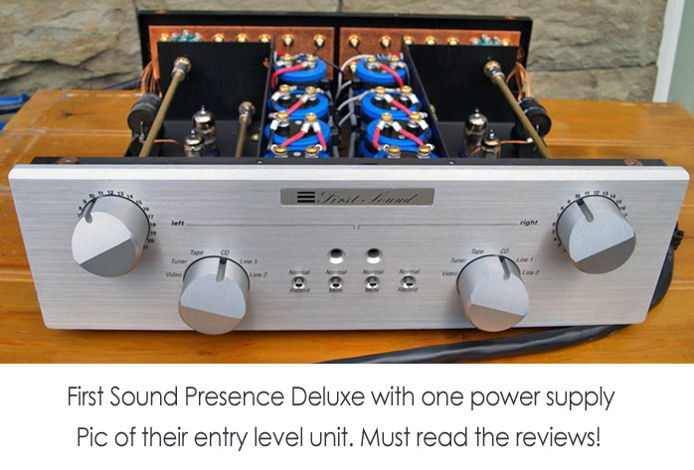 PUREST TUBE PREAMP! FIRST SOUND Presence Deluxe 4.0 MKI...