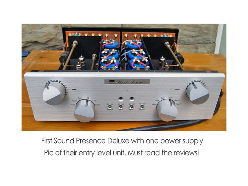 PUREST TUBE PREAMP! FIRST SOUND Presence Deluxe 4.0 MKII Special Edition with Paramount Upgrade