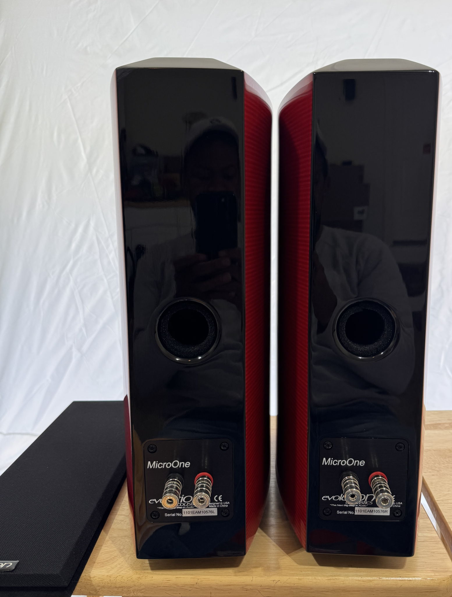 Evolution Acoustics MM Micro One Speakers w/Stands 5