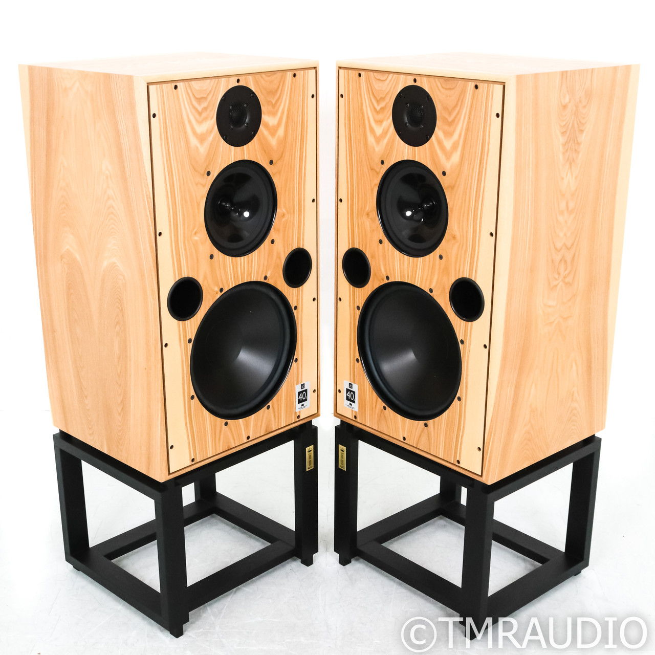 Harbeth 40.3 XD Bookshelf Speakers; Exotic Ash Pair w/ ...