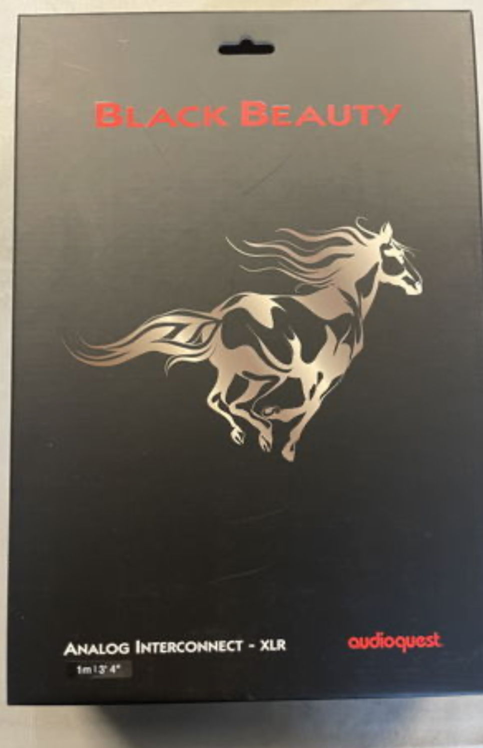 AudioQuest black beauty XLR 1M