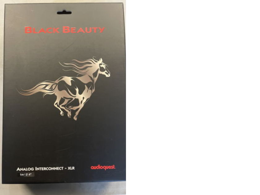 AudioQuest black beauty XLR 1M