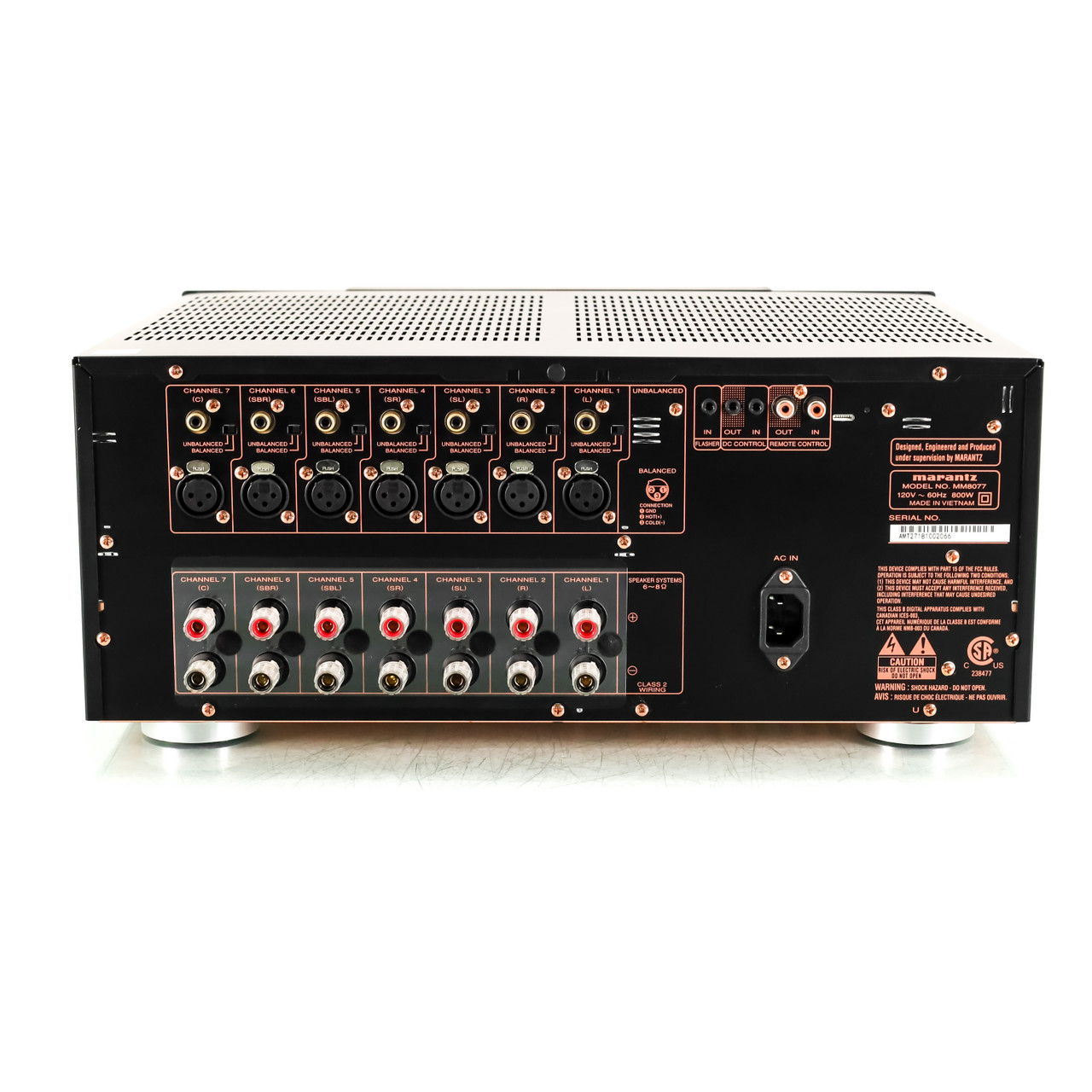 Marantz MM8077 Seven-Channel Power Amplifier (82433) 5
