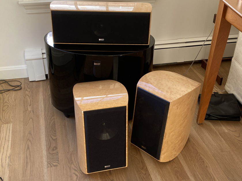 KEF XQ20 bookshelf speakers / center chann For Sale | Audiogon