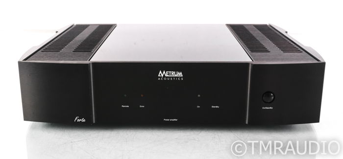 Metrum Acoustics Forte Stereo Power Amplifier; Black (3...