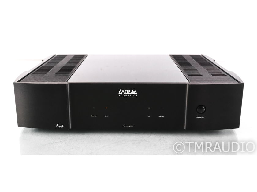 Metrum Acoustics Forte Stereo Power Amplifier; Black (39121)