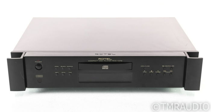 Rotel RCD-1072 CD Player; RCD1072; HDCD; Black; Remote ...