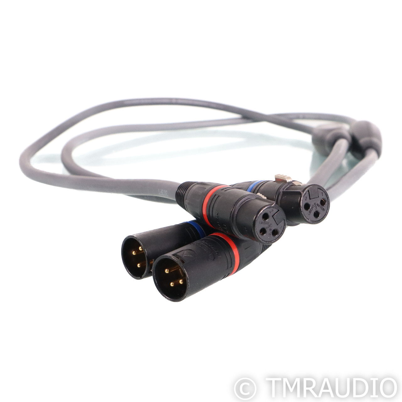 Transparent Audio Plus XLR Cables; 1m Pair Balanced Int...