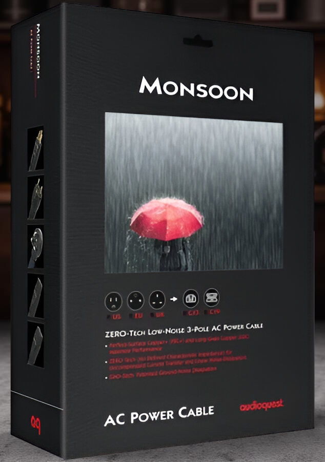 AudioQuest Monsoon AC Power Cable - 2.0 Meter (6.6Ft) L... 5