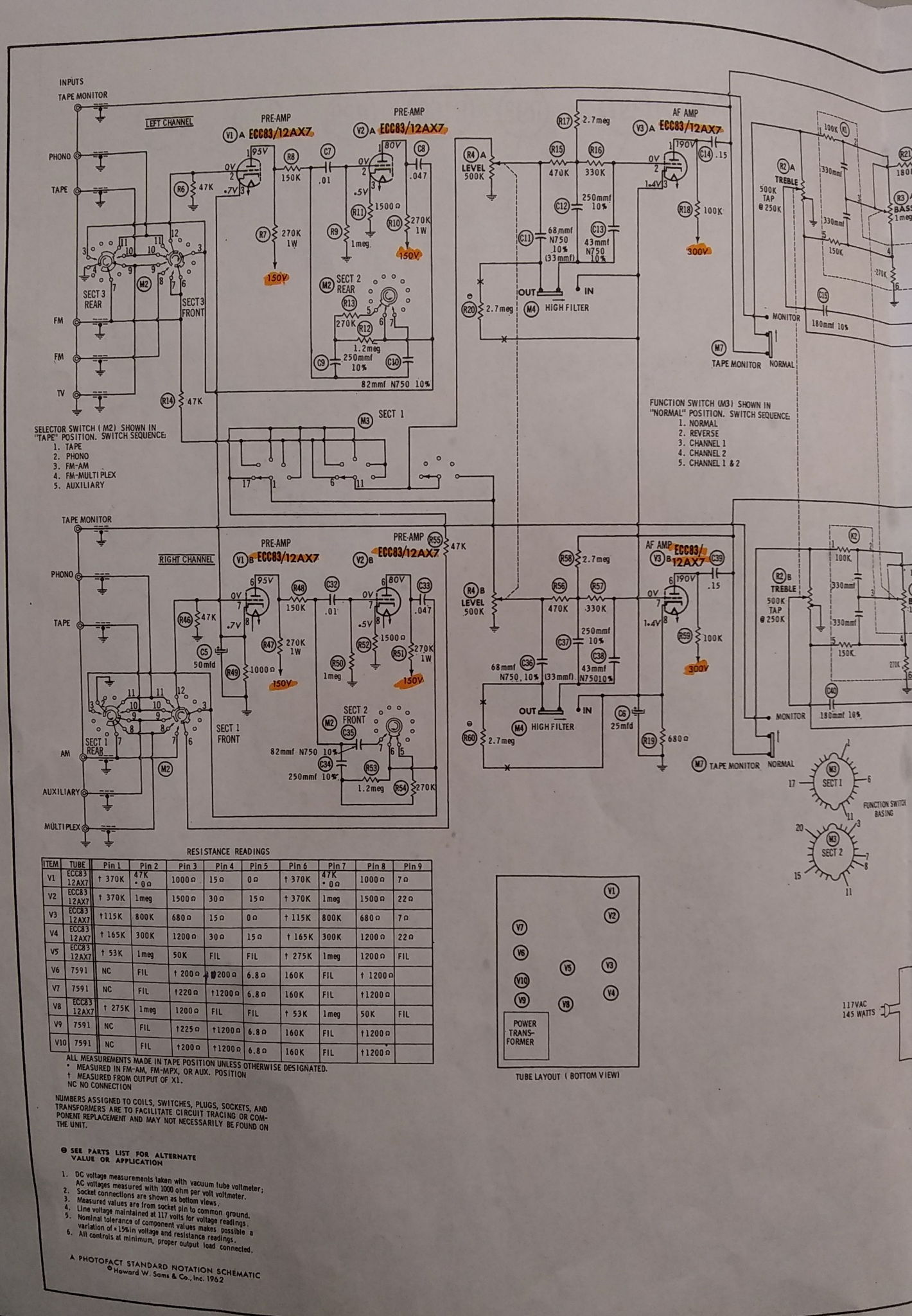 S5000ii schematic left side