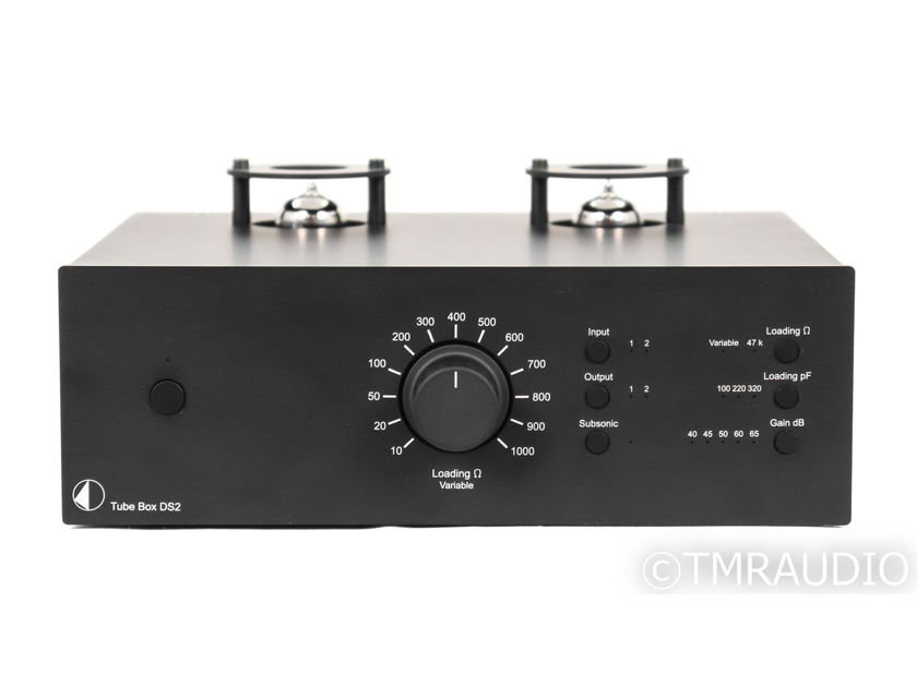 Pro-Ject Tube Box DS2 MM / MC Tube Phono Preamplifier; DS-2 (44391)