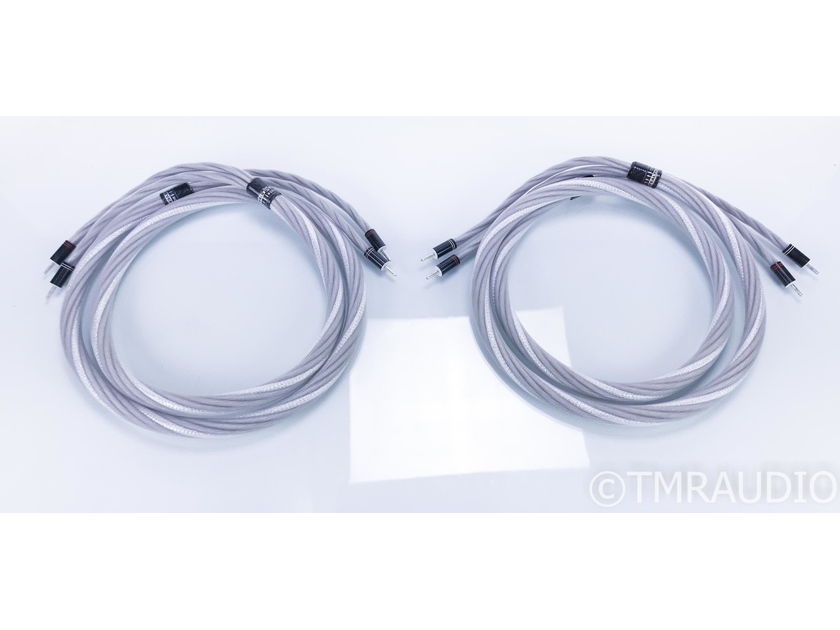 Stealth Audio Reverie Speaker Cables; 2.5m Pair; Silver Banana Terminations (18185)
