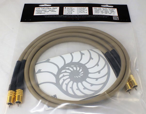 CARDAS Neutral Reference Interconnect Cables: Brand New...