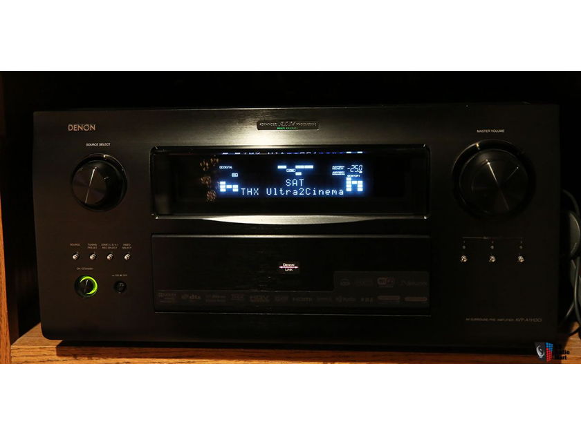 DENON AVP-A1HDCI UPGRADED TO MULTI EQ XT32  AUDIOPHILE REFERENCE FULLY BALANCED 12 CHANNEL PROCESSOR