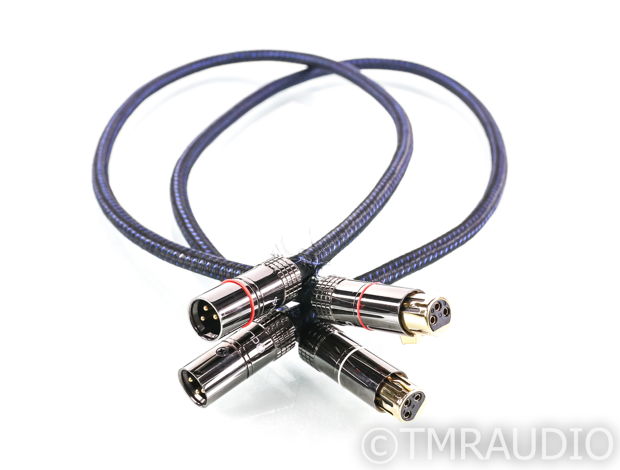 Clarus Aqua XLR Cables; 1m Pair Balanced Interconnects ...
