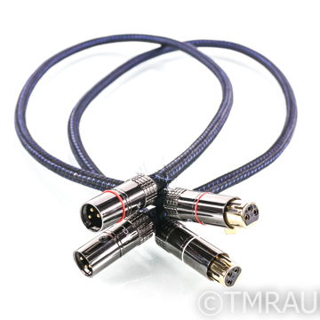 Clarus Aqua XLR Cables; 1m Pair Balanced Interconnects ...