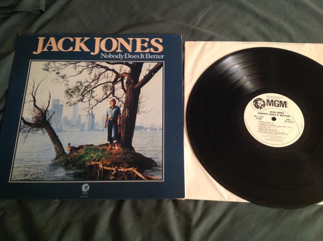 Jack Jones Nobody Does It Better White Label Promo LP
