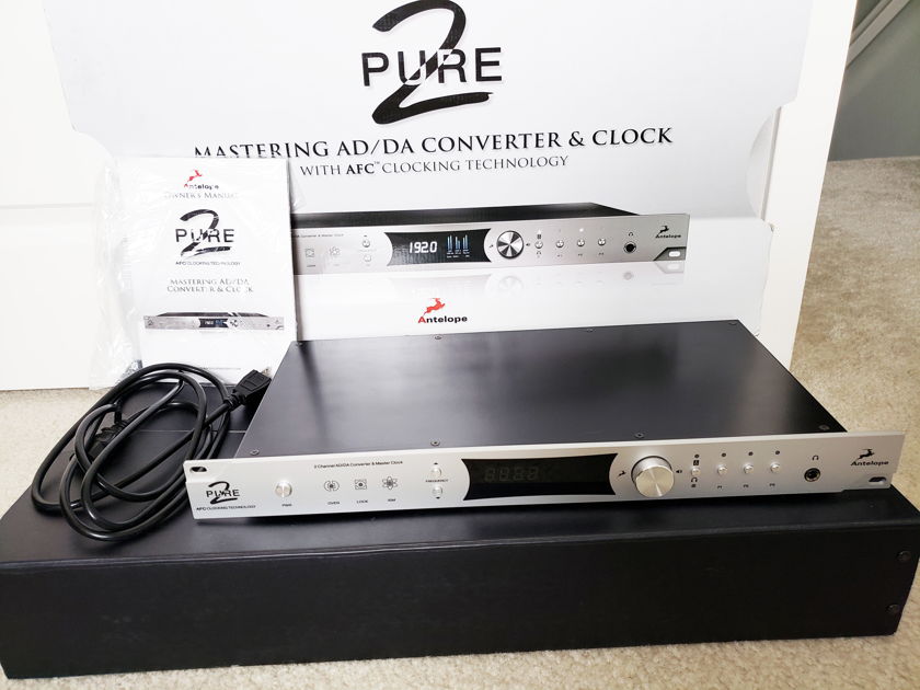 Antelope Audio Pure 2 - Master Clock, USB Converter, and DAC (for dCS, Esoteric)
