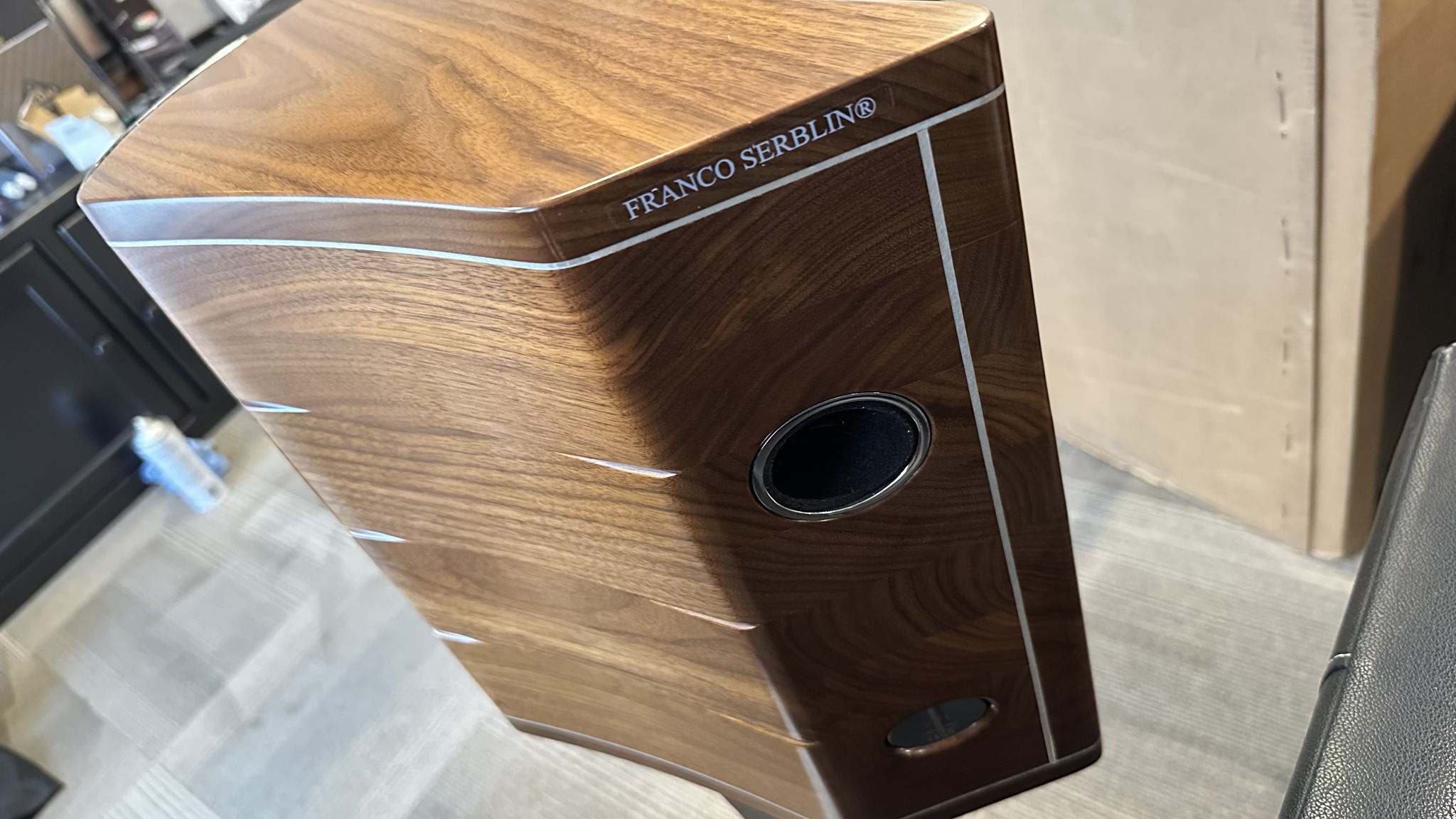 Franco Serblin Accordo Loudspeakers (Walnut) 9