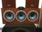 Front view of DCC Centre Channel loudspeakers shows Dual Concentric driver flanked by two mid-range drivers.