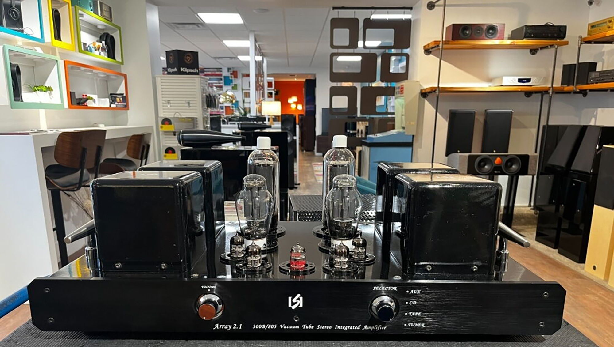 JAS Array 2.1  Int Amp (w/New Shuguang 805A Tubes): EXC...