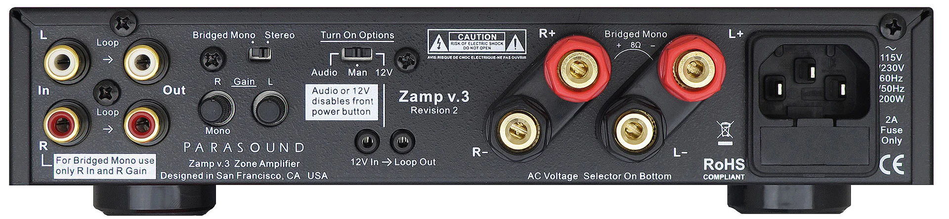 Parasound ZAMP v3 2