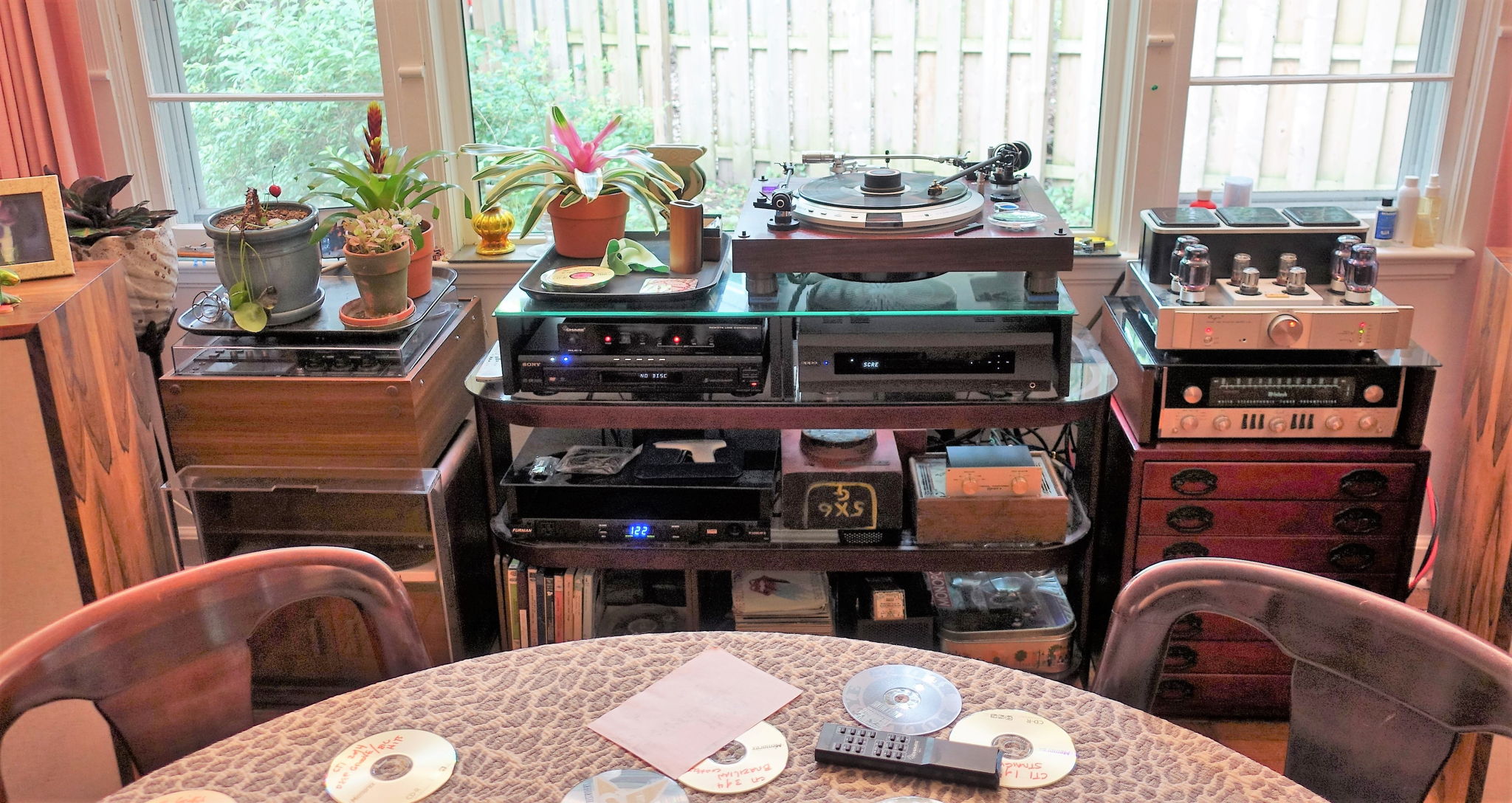 R2R; CD; TT; FM; Donna's Plants (I trust her).