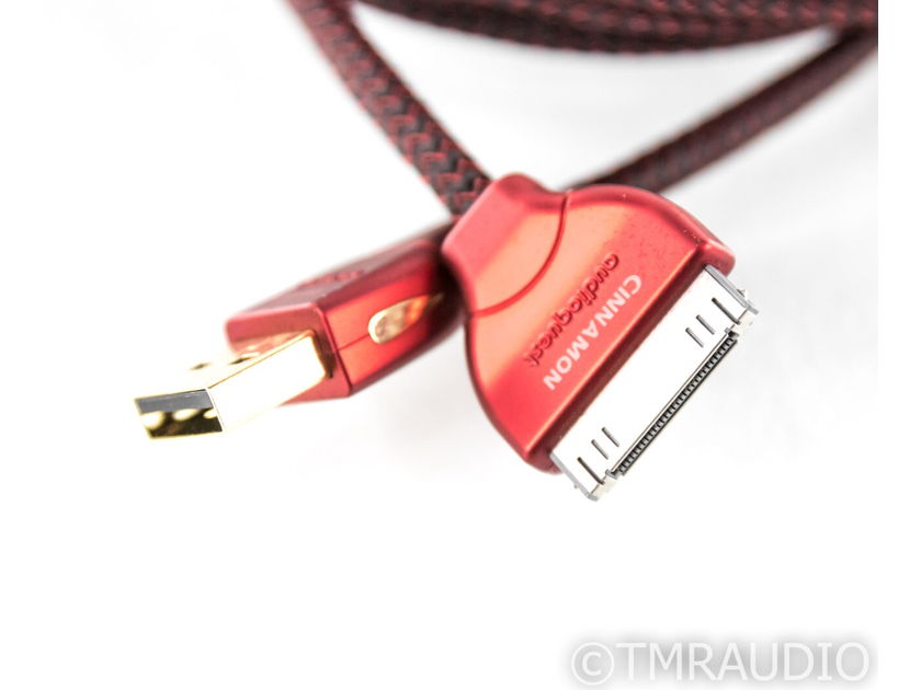 Audioquest Cinnamon iPod USB Digital Cable; Single 3m Interconnect; 30-Pin (23350)