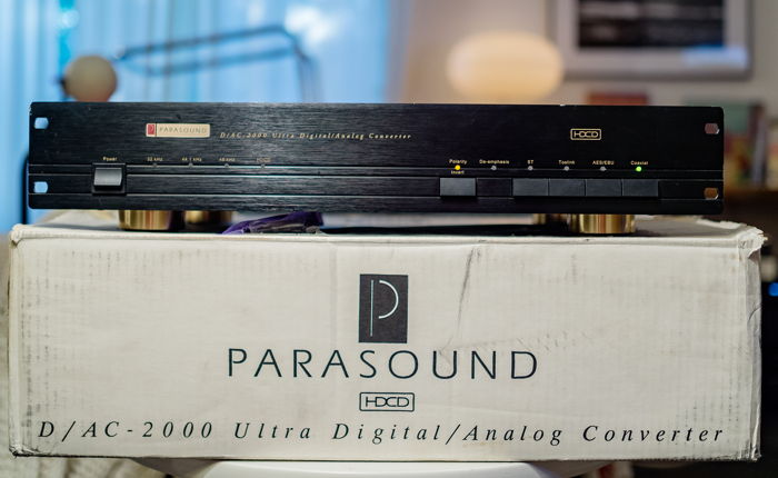 Parasound DAC-2000 - D/AC-2000 - VG condition