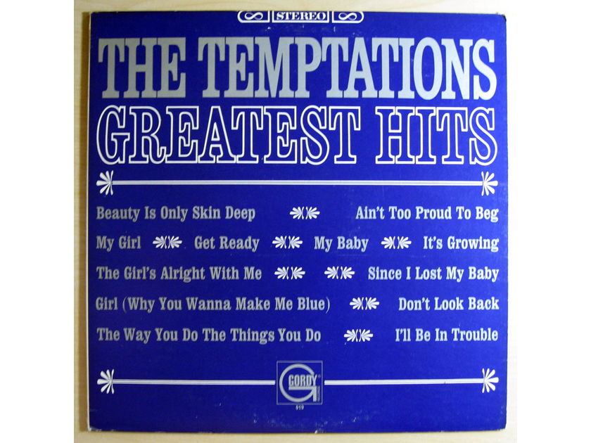The Temptations - Greatest Hits  - Reissue Gordy GS 919