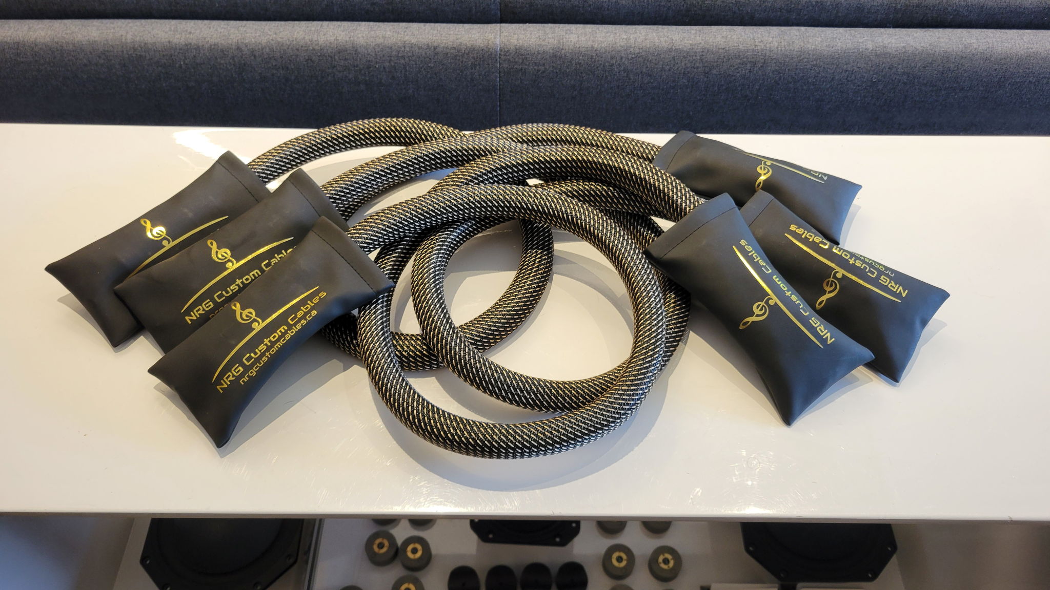 NRG Custom Cables - Full Loom - Power & Speaker Cables ... 3