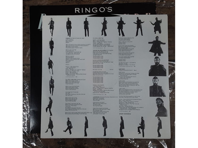 Ringo Starr - Ringo's Rotogravure 1976 NM- Vinyl LP Atlantic SD 18193