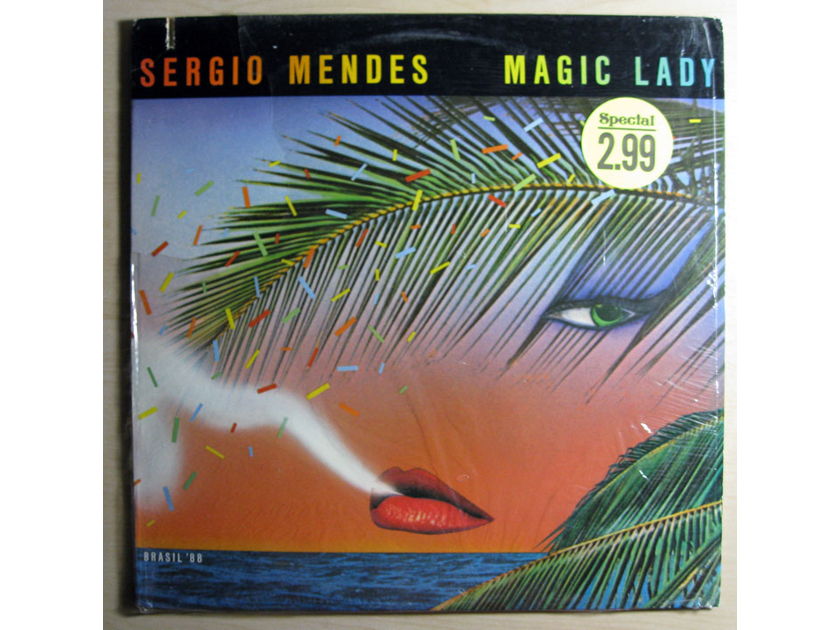 Sergio Mendes & Brasil '88 - Magic Lady 1979 NM- Vinyl LP Elektra Records 6E-214