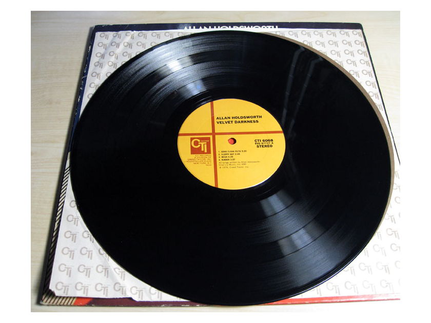 Allan Holdsworth - Velvet Darkness - Original 1976 VAN GELDER Mastered  CTI Records CTI 6068